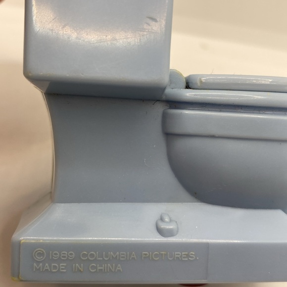 Vintage Ghostbusters Fearsome Flush Toilet Action Toy 1989 - Picture 6 of 14